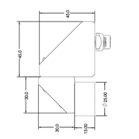 52-430-1 MODULAR SOLUTIONS DOOR PART<br>RUBBER DOOR STOP